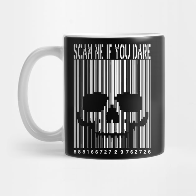 Barcode Skull: Scam Me if You Dare! by MetalByte